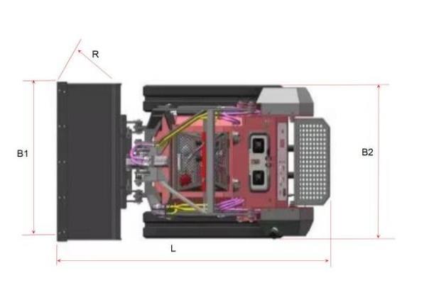 Track vision measurements for DRT-450T