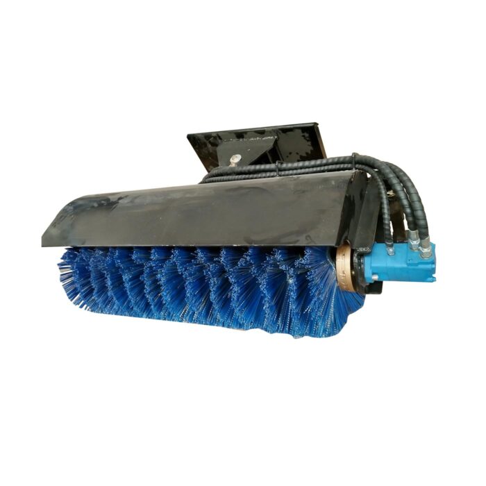 Derette Sweeper mini skid loader attachment hydraulic type sweeper broom
