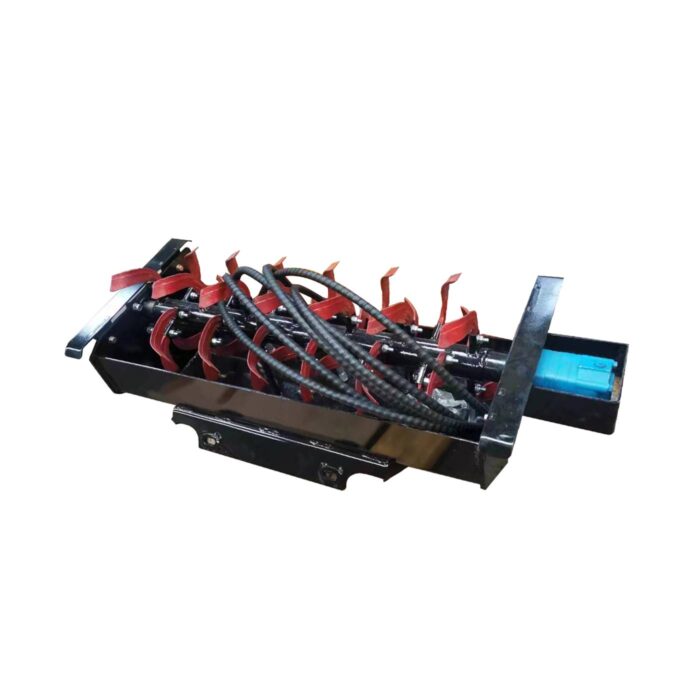 Derette Tiller mini skid loader attachment