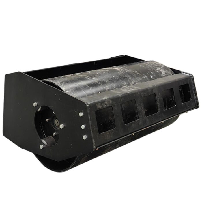 Vibratory Roller Attachment for Derette skid steer loader by XGEquipment.com