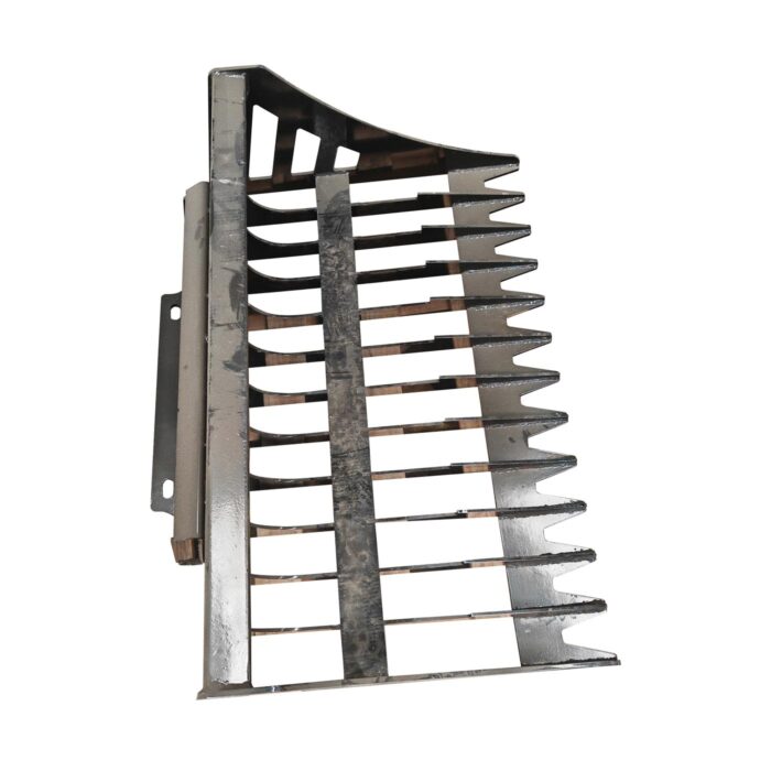 Derette skid steer loader stone bucket by XG Equipment