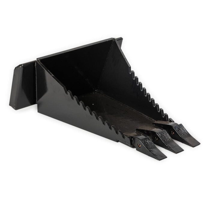Derette Stump Bucket Attachments for Mini Skid Steer Track/wheel Loader