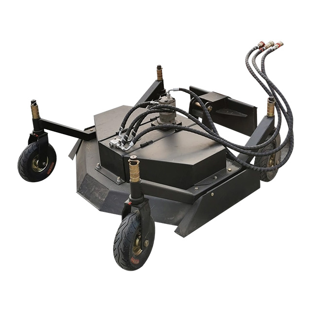 Derette Lawn Mower attachment for mini skid steer loader