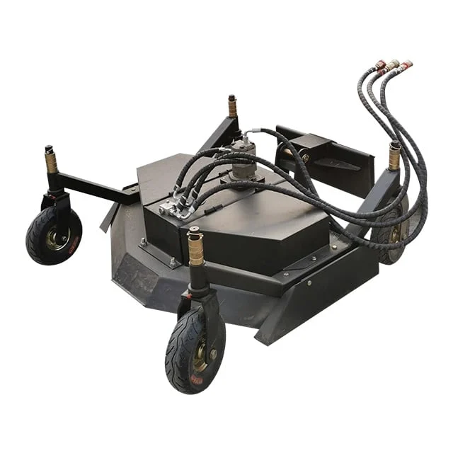 Derette Lawn Mower attachment for mini skid steer loader
