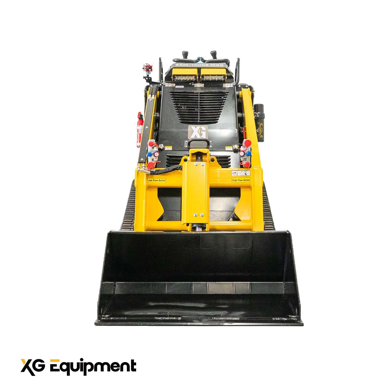 XG Equipment SAM-1000Z MAX mini skid steer loader with 1,100 lbs of lifting capacity