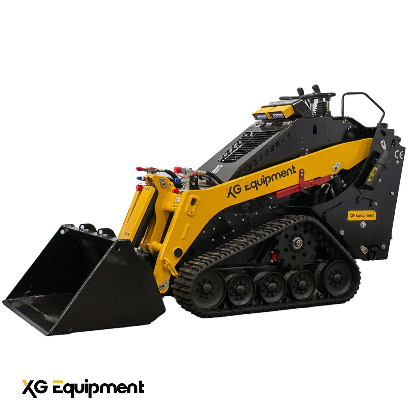 XG Equipment SAM-1200Z wide loader with a 41-inch width for maximum stability on commercial jobsites.